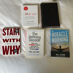 Bundle of self help books!